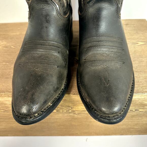 Double H Leather Cowboy Boots Mens 9.5 Western Oil Chemical Resistant Rodeo Work main image 11